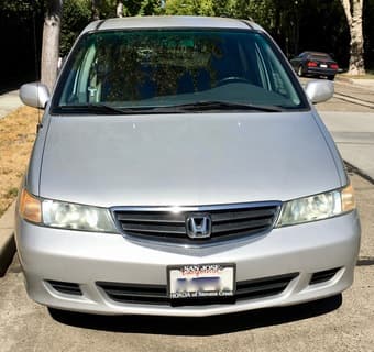 Honda Odyssey EX-L Van Silver 2
