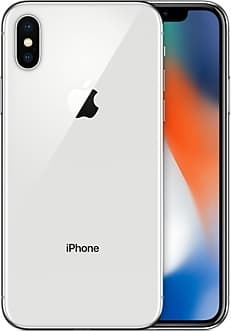 Silver iPhone X (64gb) 1