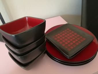 kitchen stuff : mixer, kettle, bowls and plates 3