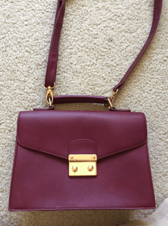 Coach, Rebecca Minoff wallet and Tory Burch flat 1