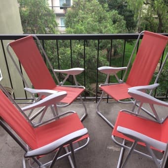 4 outdoor chairs from IKEA 2