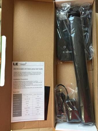 Eye-care LED desk lamp 2