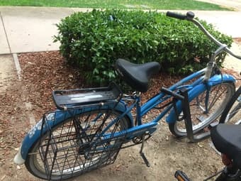 Blue Cruiser bike 1