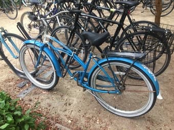 Blue Cruiser bike 2