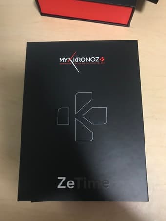 Rose-Gold ZeTime Smart Watch with Hands-Over Touch Screen 2