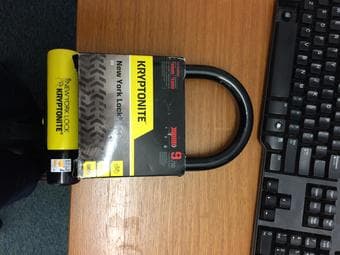 Kryptonite New York Standard U-Lock UNOPENED 1