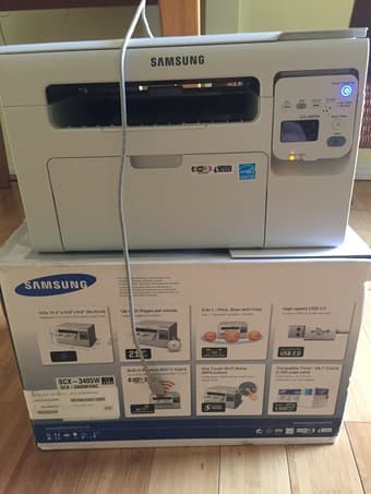 SAMSUNG SCX-3405W B&W All-in-One Wireless Laser printer 1