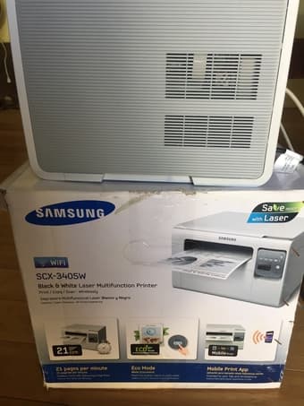 SAMSUNG SCX-3405W B&W All-in-One Wireless Laser printer 2