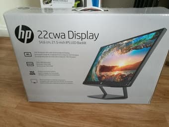 HP Pavilion 22cwa Computer Monitor 2