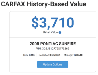 Pontiac Sunfire (well maintained) 2