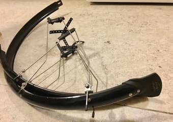 Planet bike mud guards (pair) no more wet butt! 1