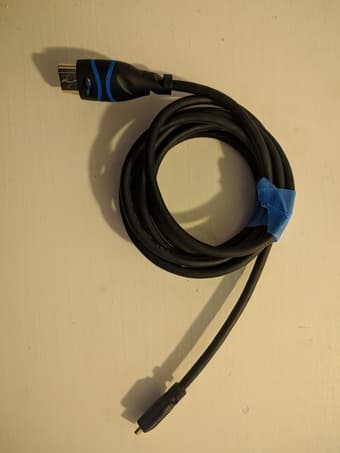 HDMI to HDMI mini cable 1