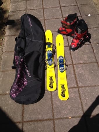 Skis, boots, and bag! Very good condition! - $225 or best offer 1
