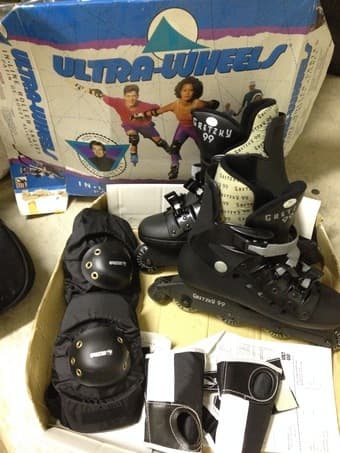 Like-new Men's Inline Skates - with Bonus Pads - $55 1