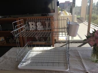 Two-tier dish rack 1
