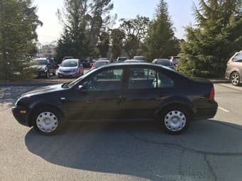 2003 black Volkswagen Jetta 2.0 3