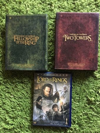 The Lord of the Rings trilogy DVD 1