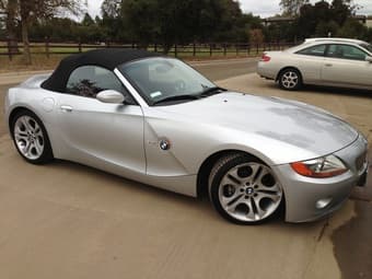 2003 BMW Z4 3.0i convertible roadster manual 69,000 miles 2