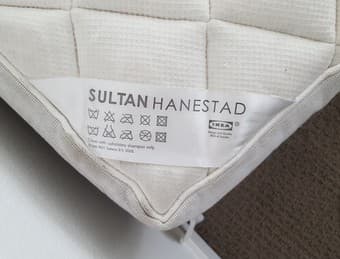IKEA Sultan mattress ($80) and frame ($40), queen size 2