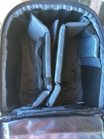 DSLR Camera/Laptop bag-$120 and Manfrotto 410 Geared Head-$175 2