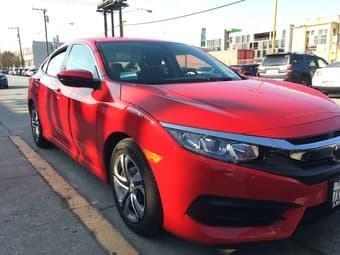 2016 Honda Civic LX - mileage 5400 1