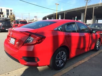 2016 Honda Civic LX - mileage 5400 2