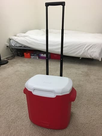 Cooler box trolley 1