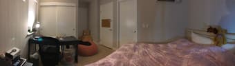 Master bedroom w bath in 3b2.5b available from 12/27 in Mountain view 2