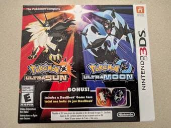 Amazon exclusive Pokemon Ultra Sun and Moon Steelbook Dual Pack 1
