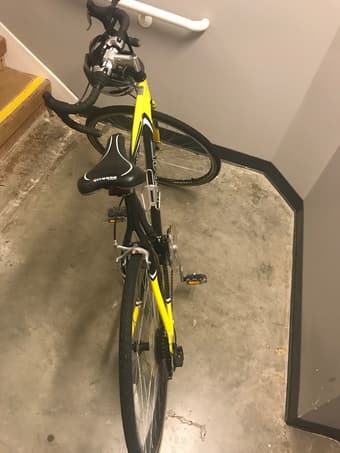 Men’s GMC Denali Road Series Bike Aluminum Frame Yellow And Black 1