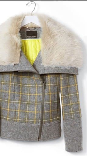 PLAID MOTO Jacket (Banana Republic) 2