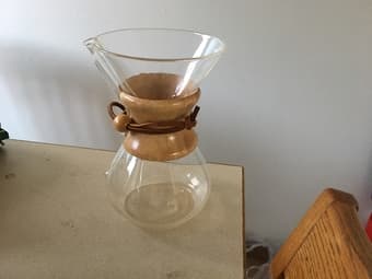 chemex pour over coffee maker 1