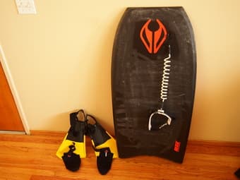 NMD Ben Player PP ISS Bodyboard + fins+wetsuit 1