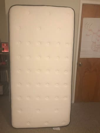 Twin sized mattress and box spring 1