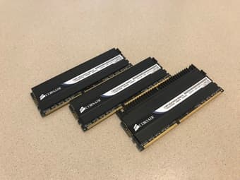 Corsair Desktop Memory 12GB (3*4 GB)  DDR3-1600 1