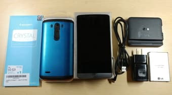 LG G3 used smartphone with many accessories, ATT (Excellent condition) 1