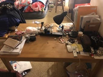 Bed+mattress+bedside table, sofa bed, table+2 chairs, child shelf 3