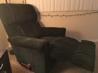 Green armchair 2