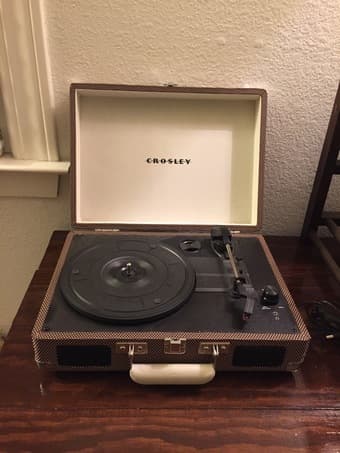 Crosley Portable Turntable (LP player) 1