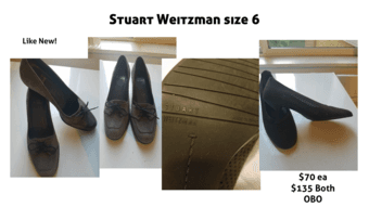 Dozen+ Designer Shoes VERY GOOD, LIKE NEW, NEW CONDITION! 1
