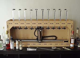 Robotic Bartender Kit - SirMixABot 10-Bottle "Mega" Kit 3