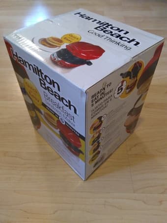 Hamilton Beach 25476 Breakfast Electric Sandwich Maker 1