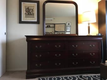 Dresser with mirror 2