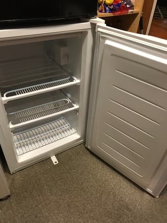 Large White Mini Freezer 2