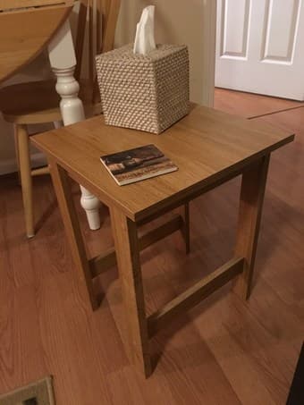 Small, simple side table 2
