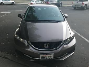 2014 Honda Civic LX, 17,200 miles 1