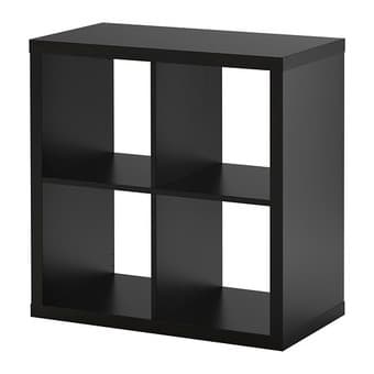 Shelf unit, black-brown 1
