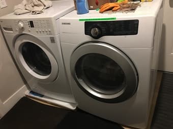 Front load washer and dryer 1