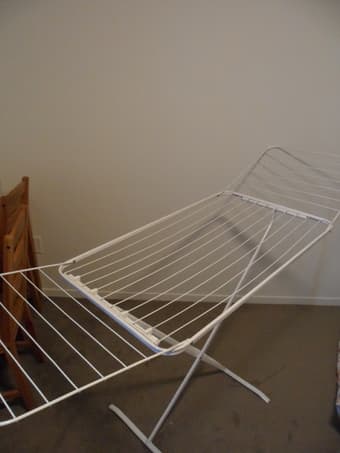 Laundry drying rack, Basket, Iron and more 2