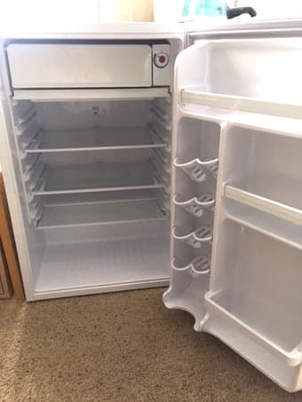 Large White Mini Fridge - $75 2